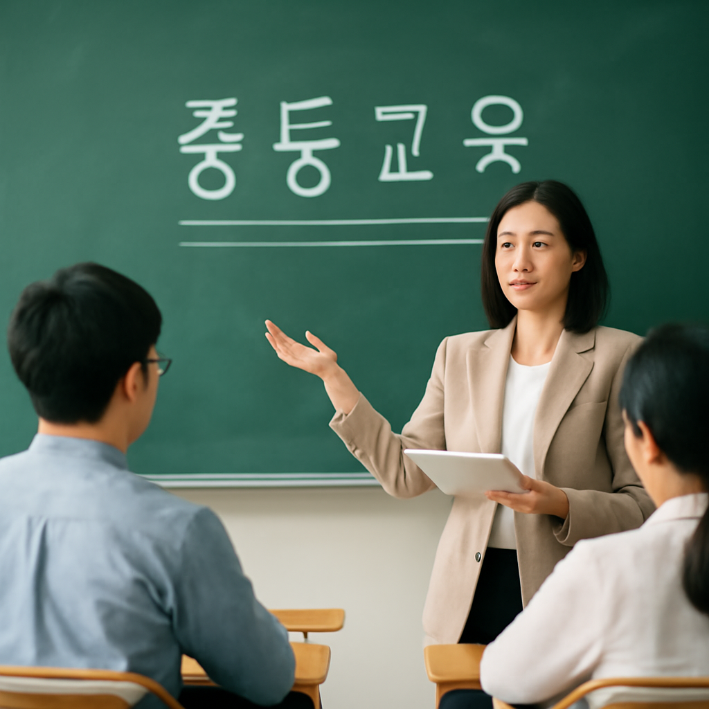 중등교육 대표 이미지